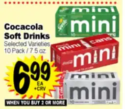 Superior Grocers Cocacola Soft Drinks offer