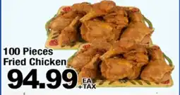 Superior Grocers 100 Pieces Fried Chicken offer