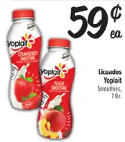 El Super Fresh Yoplait Smoothies offer