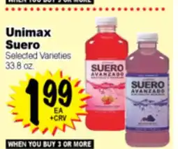 Superior Grocers Unimax Suero offer