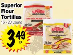 Superior Grocers Superior Flour Tortillas offer