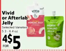 Superior Grocers Vivid or Afterlab Jelly offer