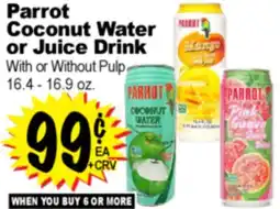 Superior Grocers Parrot Coconut Water or Juice Drink offer