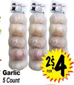 Superior Grocers Garlic offer