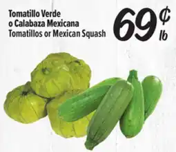El Super Fresh Tomatillos or Mexican Squash offer