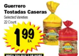 Superior Grocers Guerrero Tostadas Caseras offer