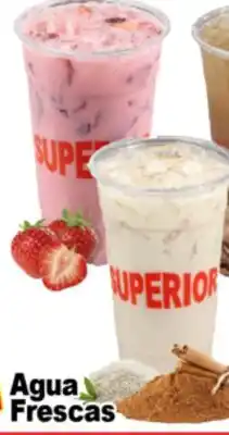 Superior Grocers Agua Frescas Mediana offer