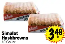 Superior Grocers Simplot Hashbrowns offer