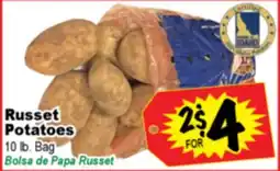 Superior Grocers Russet Potatoes offer