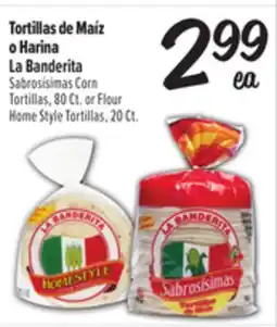 El Super Fresh Tortillas de Maíz o Harina La Banderita offer