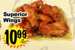 Superior Grocers Superior Wings offer