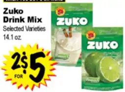 Superior Grocers Zuko Drink Mix offer
