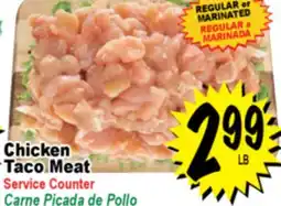 Superior Grocers Chicken Taco Meat offer