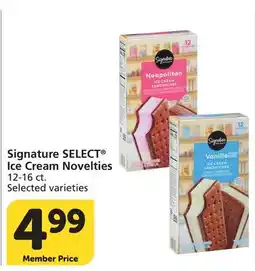 Vons Signature SELECT Ice Cream Novelties offer