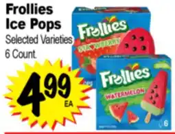 Superior Grocers Frollies Ice Pops offer