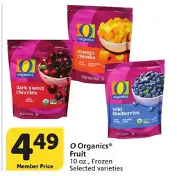 Vons O Organics Fruit offer