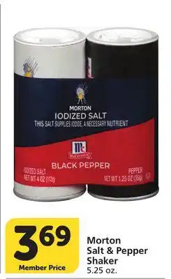 Vons Morton Salt & Pepper Shaker offer