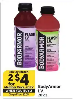 Vons BodyArmor I.V offer