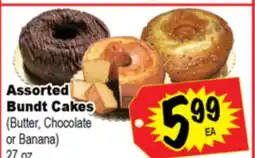 Superior Grocers Assorted Bundt Cakes offer