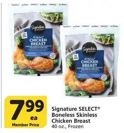 Vons Signature SELECT Boneless Skinless Chicken Breast offer