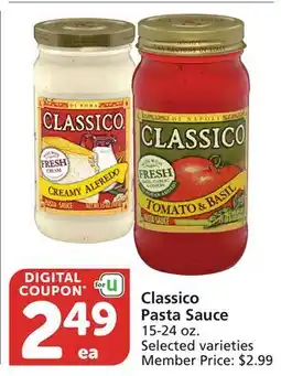 Vons Classico Pasta Sauce offer
