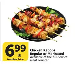 Vons Chicken Kabobs Regular or Marinated offer