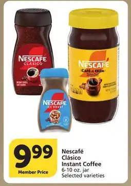 Vons Nescafé Clásico Instant Coffee offer