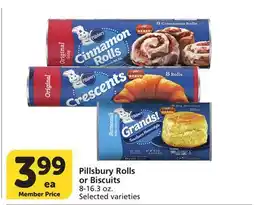 Vons Pillsbury Rolls or Biscuits offer