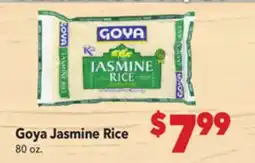Vallarta Supermarkets Goya Jasmine Rice offer