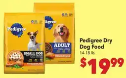 Vallarta Supermarkets Pedigree Dry Dog Food offer
