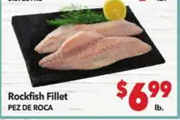 Vallarta Supermarkets Rockfish Fillet offer