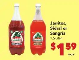 Vallarta Supermarkets Jarritos, Sidral or Sangria offer