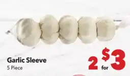 Vallarta Supermarkets Garlic Sleeve offer
