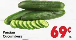 Vallarta Supermarkets Persian Cucumbers offer