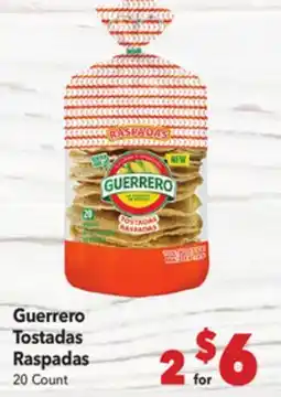 Vallarta Supermarkets Guerrero Tostadas Raspadas offer
