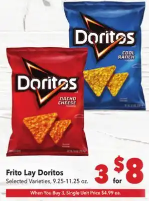 Vallarta Supermarkets Frito Lay Doritos offer