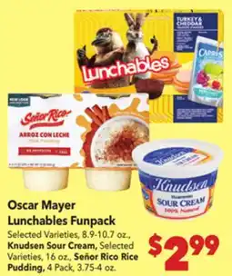 Vallarta Supermarkets Oscar Mayer Lunchables Funpack offer