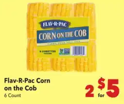 Vallarta Supermarkets Flav-R-Pac Corn on the Cob offer