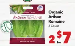 Vallarta Supermarkets Organic Artisan Romaine offer