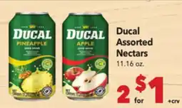 Vallarta Supermarkets Ducal Assorted Nectars offer