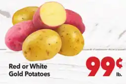 Vallarta Supermarkets Red or White Gold Potatoes offer