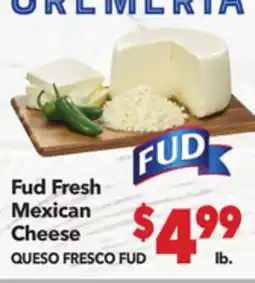 Vallarta Supermarkets Fud Fresh Mexican Cheese / QUESO FRESCO FUD offer