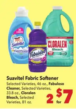 Vallarta Supermarkets Suavitel Fabric Softener offer