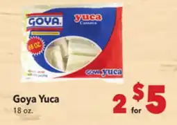 Vallarta Supermarkets Goya Yuca offer