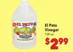 Vallarta Supermarkets El Pato Vinegar offer