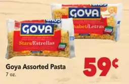 Vallarta Supermarkets Goya Assorted Pasta offer