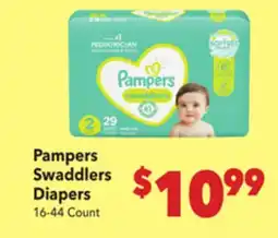Vallarta Supermarkets Pampers Swaddlers Diapers offer