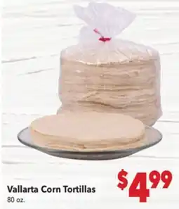 Vallarta Supermarkets Vallarta Corn Tortillas offer