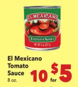 Vallarta Supermarkets El Mexicano Tomato Sauce offer