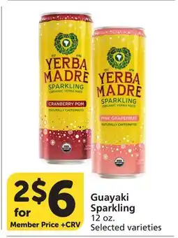 Albertsons Guayaki Sparkling offer